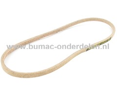 V snaar mesaandrijving Husqvarna, Jonsered, GTH250XP, GTH2548XP, YTH1848XP, YTH2148XP, YTH2448, LT2119A, LT2122A2, CO24H48STA, DPR22H48STB, PD20PH48STC, PD22PH48STC, PR25PH48STB, SP25PH48STC, SPGT25H48A, WAGT20H48STA, YTH2148 zitmaaier, grasmaaier, onderd