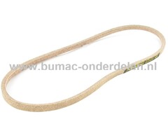 V snaar aandrijving frontmaaier, zitmaaier, tuintractor, veegmachine, aandrijfriem, aandrijfsnaar, onderdeel