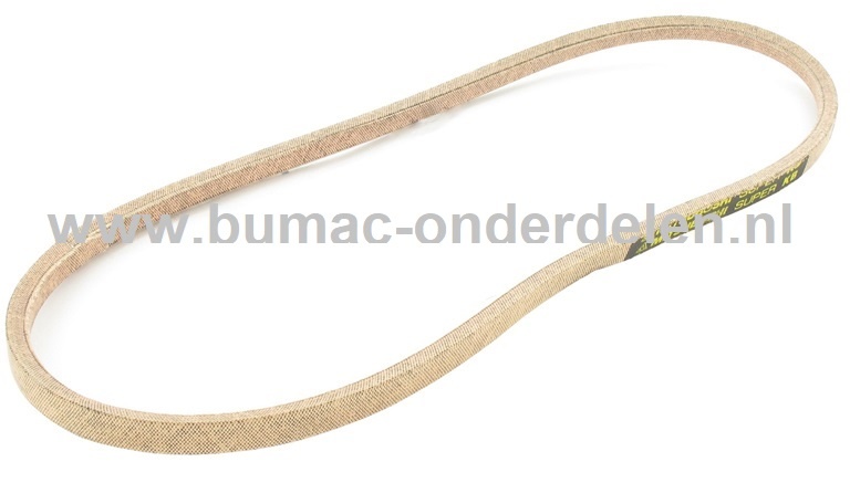 V snaar mesaandrijving MTD, Yardman, Wolf, Bolens, Cubcadet, White, Gutbrod,  DS2205, 2000SD serie, van motor naar maaidek, zitmaaier, frontmaaier, veegmachine, tuintractor, DS 2205, 2000 SD serie, aandrijfriem, aandrijfsnaar, onderdeel