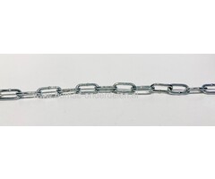 Ketting 2  mm Verzinkt met Gelaste Schalm voor Zitmaaier, Aanhanger, Frontmaaier