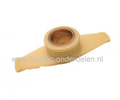 Wormwiel voor Dolmar en Makita Kettingzaag, Worm wiel oa voor PS32, PS35, PS350, PS351, PS420, PS421, PS460, PS500, PS500D, PS510, PS4600S, PS4605, PS5000, PS5000D, PS5100S, PS5105, PS6100, DCS460, DCS510, DCS3500, DCS3501, DCS4300, DCS4301, UA4300 Motorz