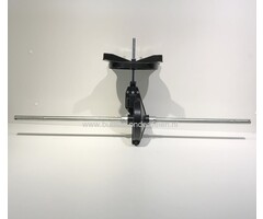 Aandrijfbak voor Strooier 15-010 en 15-014 Gesloten Tandwielkast met Smeernippel voor Kunstmeststrooier - Zoutstrooier achter Zitmaaier - Tuintrekker of Duwmodel, onderdeel