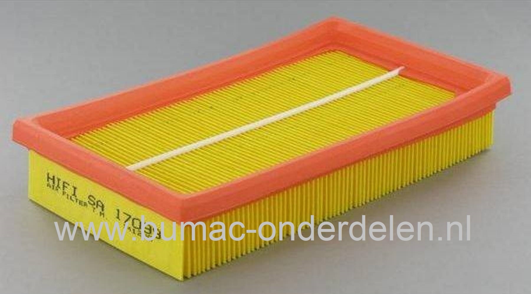 Luchtfilter voor Lombardini LDW502 - LDW602 - LDW903- FOCS Series, met een Horizontale Krukas op Generator, Aggregaat, Trilplaat, Houtversnipperaar, Tuinfrees, Waterpomp, 2175105, 2175132, 2175164, SA17099, 2175-105, 2175-132, 2175-164.