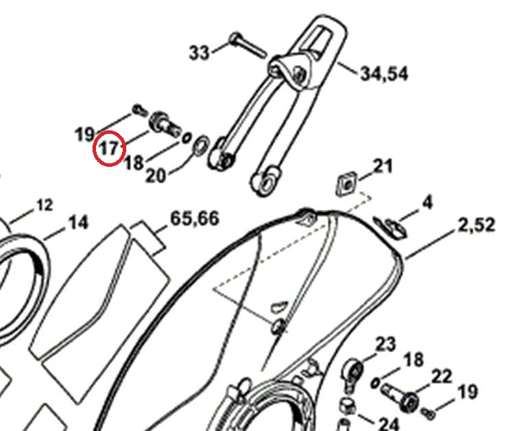 Banjobout voor Waterhendel Stihl TS410, TS420, TS440, TS480i, TS700, TS800 Bandenzaag, Doorslijper, Motorslijper, Doorslijpmachine Model TS 410, TS 420, TS 440, TS 480i, TS 700, TS 800 , onderdeel, banjo bout