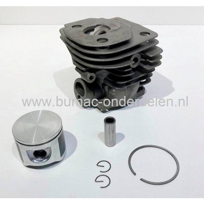 Cilinder en Zuiger Kit voor Husqvarna en Jonsered Kettingzaag, Husqvarna 359 en 357XP Kettingzaag, Jonsered CS2156 en CS2159 Kettingzaag onderdeel