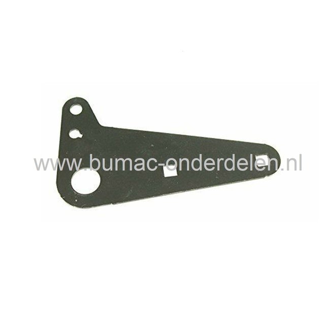 Spanrolhouder voor Husqvarna, Jonsered, Partner, McCulloch, Zenoah, Poulan, Lazer, Rally Dixon zitmaaier, tuintrekker, CTH224TFI, LT19538R, TS354XD, YTH24V48LS, M185117H, PP22042HP, D19KH42, steunplaat, poeliehouder, spanrol houder, onderdeel