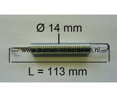 Veer voor Maaidek van CastelGarden - Mountfield - Stiga - en Honda Zitmaaier Estate Senator - TwinCut - XT - XX - PT - XHX Serie 98 - 102 Cm Maaibreedte