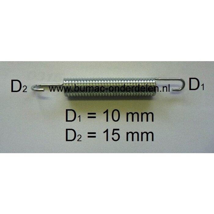 Veer voor Maaidek van CastelGarden - Mountfield - Stiga - en Honda Zitmaaier Estate Senator - TwinCut - XT - XX - PT - XHX Serie 98 - 102 Cm Maaibreedte