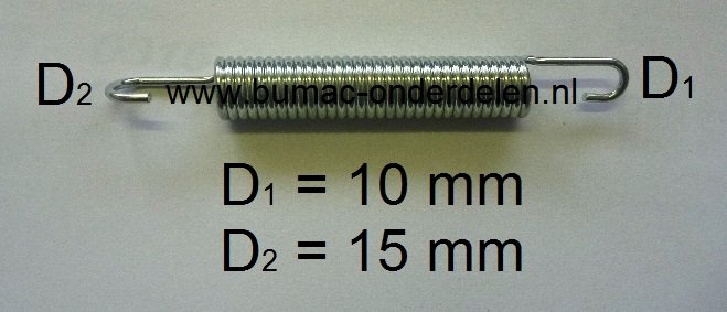 Veer voor Maaidek van CastelGarden - Mountfield - Stiga - en Honda Zitmaaier Estate Senator - TwinCut - XT - XX - PT - XHX Serie 98 - 102 Cm Maaibreedte