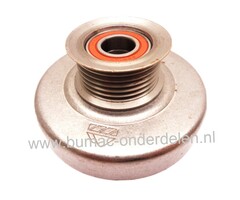 Koppelingstrommel voor DOLMAR, MAKITA PC6114, PC6112, EK6100 op Bandenzagen - Motorslijpers - Doorslijpers PC 6114, PC 6112, EK 6100 Aandrijftandwiel