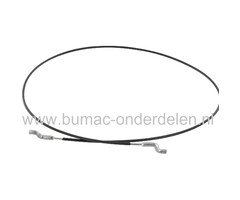 Kabel met Z uiteinden voor Murray, Simplicity, Snapper, Noma sneeuwblazer, bladruimer, tweewieler, tuintrekker, zitmaaier, aandrijfkabel, stuurkabel, koppelingskabel, kabel stuurinrichting, onderdeel