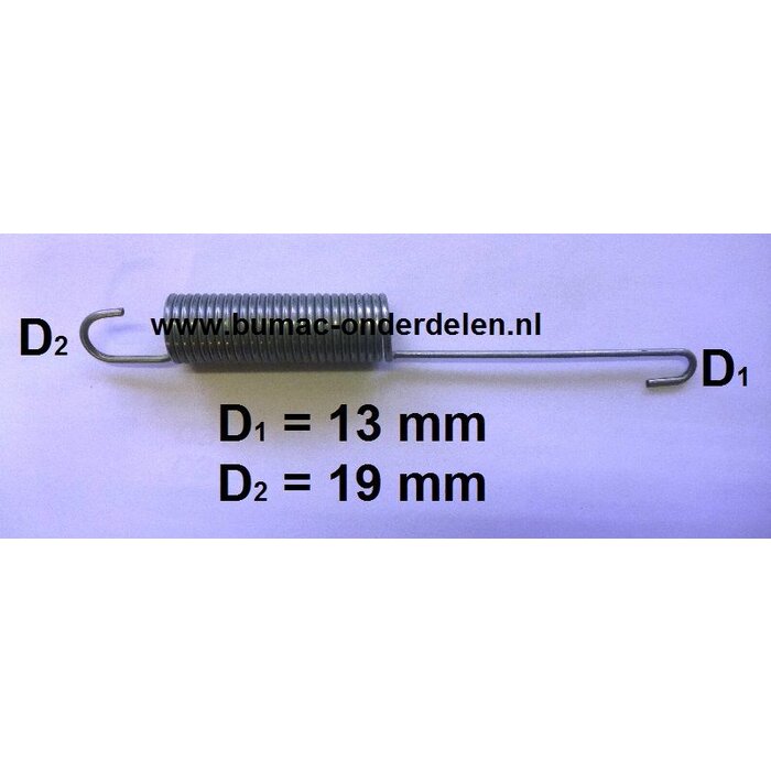 Veer voor het op Spanning brengen van de V-snaar bij Castelgarden - Stiga - Alpina - Domar - Makita - Solo, Zitmaaiers, Castel Garden