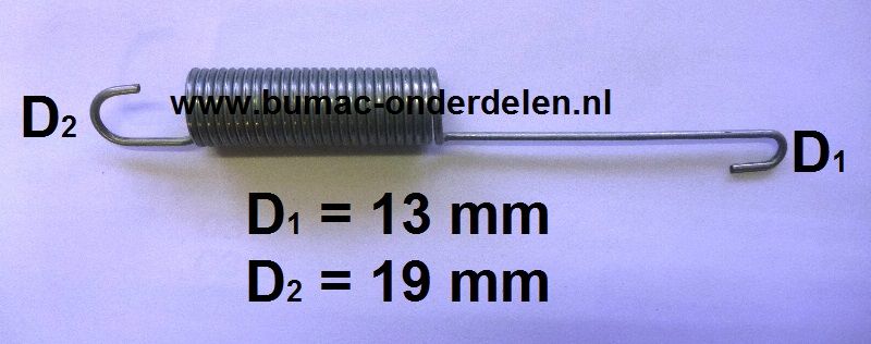 Veer voor het op Spanning brengen van de V-snaar bij Castelgarden - Stiga - Alpina - Domar - Makita - Solo, Zitmaaiers, Castel Garden