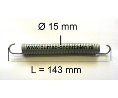 Veer voor Spannen V Snaar Aandrijving van de Versnellingsbak - Aandrijfbak - Differentieel bij Stiga - Castelgarden - Alpina - Mountfield - Honda Zitmaaier - Frontmaaier - Trekker onderdeel