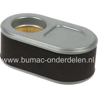 Luchtfilter voor MTD, Wolf zitmaaier met Loncin, LCT motor, frontmaaier, tuintrekker, lucht filter, onderdeel