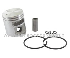 Zuigerset Ø 35 mm voor Stihl FS120, FS120R2MIX bosmaaier - trimmer- bermmaaier - motorzeis, zuiger met zuigerveren, pistonpen en borgclips compleet, FS 120, FS 120 R2 MIX, onderdeel