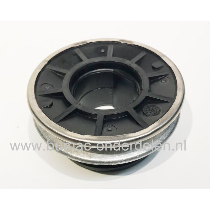 V snaar poelie voor Viking - Stihl Grasmaaiers, Vario poelie op de krukas - meshouder voor aandrijving van de wielen, aandrijfpoelie onder andere voor Viking MB545.0VM grasmachine, onderdeel