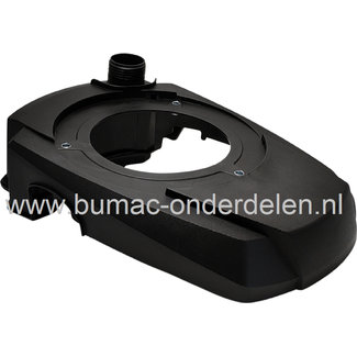 Brandstoftank voor Scheppach met chinese motor op grasmaaier MP13942, MS13942S, MS13946, MS17346, MS17351E, MS19646, MS19651, MS19653B, SPLM42, SPLM46, SPLM51E, TT17351E & TT19653 Woodster, benzinetank, motorkap, startkaphouder, onderdeel