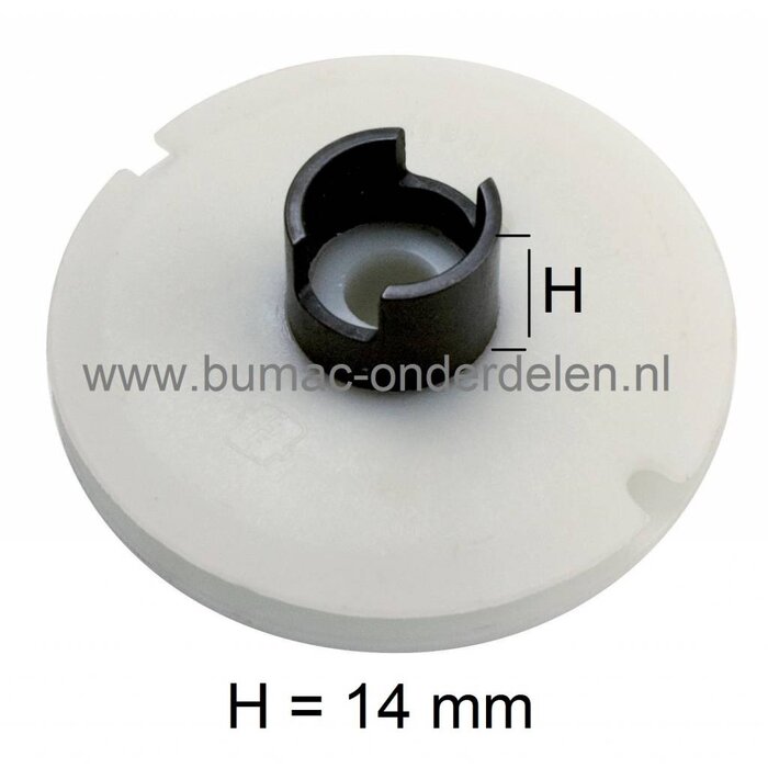 Startpoelie voor usqvarna 61 - 181 - 266 Kettingzaag, Starterpoelie voor Husqvarna - Mc Culloch - Partner - Jonsered Kettingzagen - Motorzagen, Koordpoelie, Starter Koord Rol Poelie, Starterkoord Pouly, Starterdelen voor Kettingzaag - Motorzaag