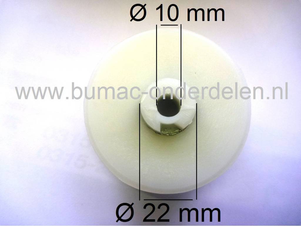 Startpoelie voor usqvarna 61 - 181 - 266 Kettingzaag, Starterpoelie voor Husqvarna - Mc Culloch - Partner - Jonsered Kettingzagen - Motorzagen, Koordpoelie, Starter Koord Rol Poelie, Starterkoord Pouly, Starterdelen voor Kettingzaag - Motorzaag