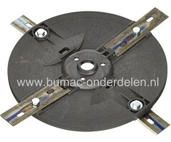 Messenschijf 200 mm compleet voor Alko - Solo robot grasmaaier, Robolinho 300, 500, meshouder, robomaaiers, maairobot, onderdeel