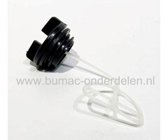 Benzinedop Husqvarna, Zenoah T425, 2125T kettingzaag, motorzaag, brandstofdop, tankdop, T 425, 2125 T, onderdeel