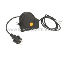 Schakelaar voor Stiga, Castelgarden, Alpina, Mountfield elektrische grasmaaier voor inschakelen van maaimes, veiligheidsschakelaar, dodemansknop, dodemansschakelaar, AL346SE, BL340EP, CS430, CS480S, EL4800PDBW, ES460, NTL480, PM482E, SE48TM, VL40E, XP42E