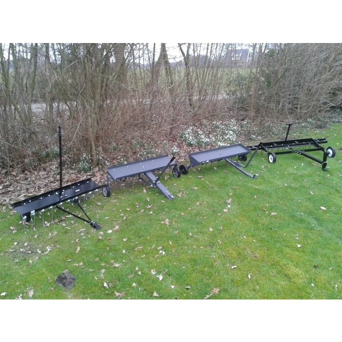 Ontmosser, Verticuteermachine, mos verwijderaar, Ontmossen achter Zitmaaier - Frontmaaier of Quad