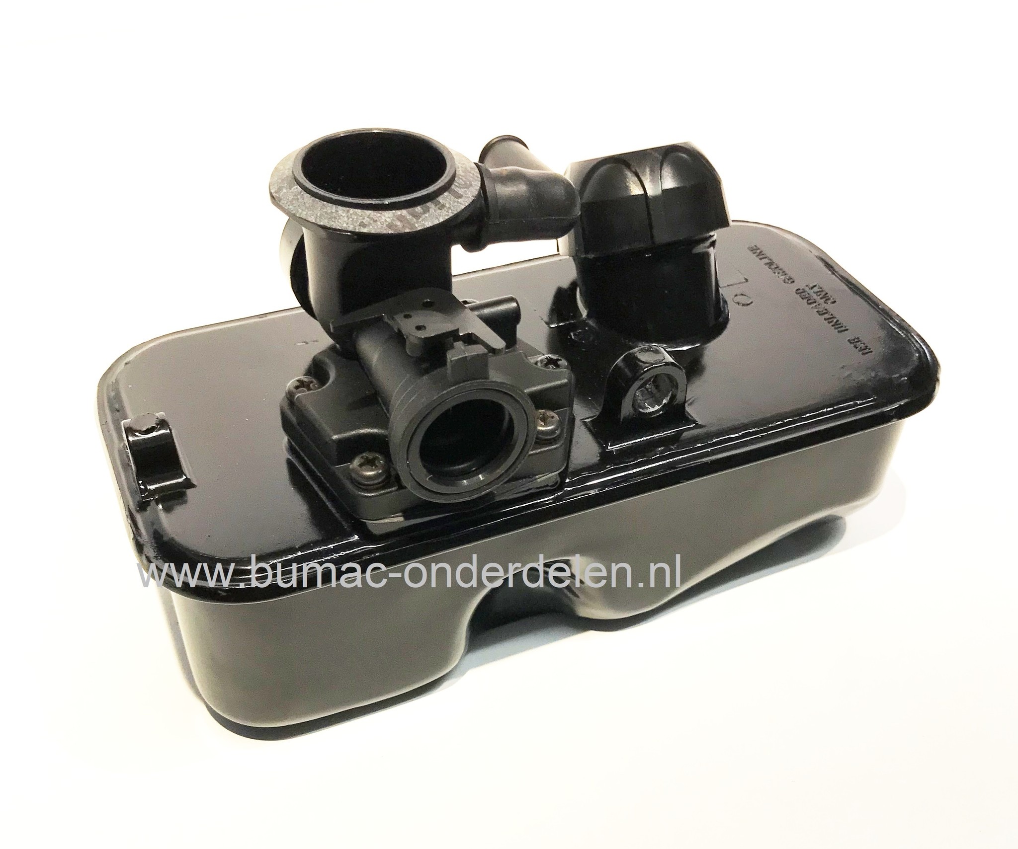 Carburateur Voor Briggs and Stratton BS12004 met Tank Compleet voor Classic - Sprint en Quattro Motoren, Benzinetank met Carburateur 5208068 + Tank Compleet, Benzinetank met Primer voor Directe inspuiting van de Benzine