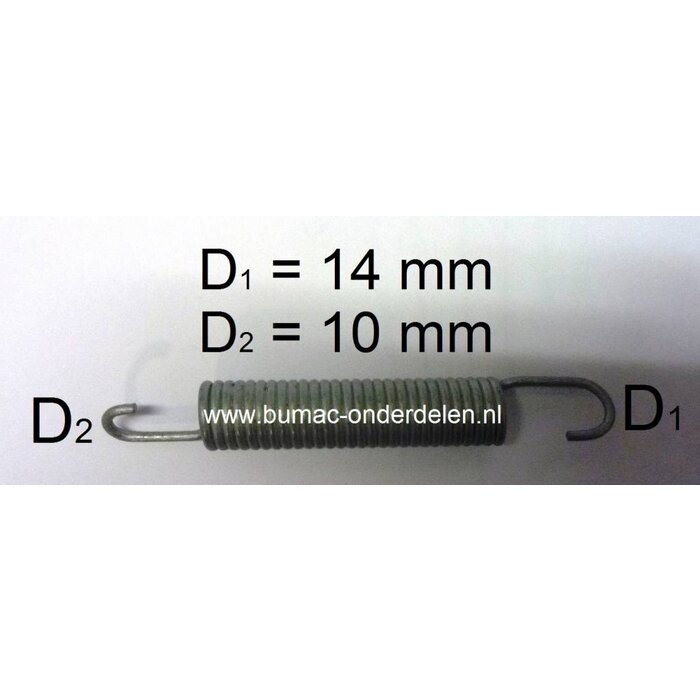 Veer voor Castelgarden - Stiga - Mountfield - Honda - Viking Zitmaaier - Frontmaaier - Trekker Trekveer Veer voor F72 - Estate Senator - TwinCut - TC - TCP - TCR - XT - XX - PT - XHX Serie  Zitmaaier met met 72 of 122 Cm Maaibreedte, onderdeel 