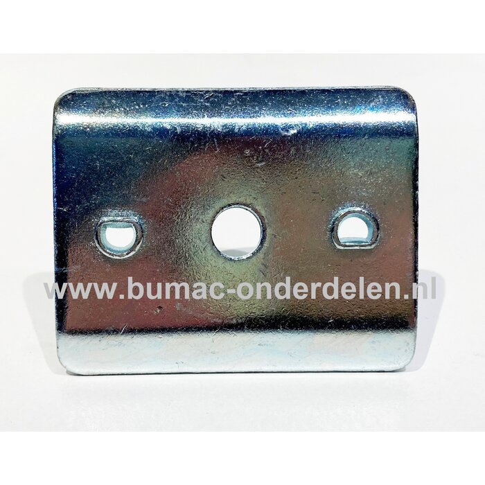 Meshouder met vaste spie voor Scheppach MS16146, TT16146, MS22553E, MS22553, MP14046, MS19651, MS19651E grasmaaier, loopmaaier, cirkelmaaier, maaimeshouder, mesnaaf, MS161-46, TT161-46, MS225-53E, MS225-53, MP140-46, MS196-51, MS196-51E, onderdeel