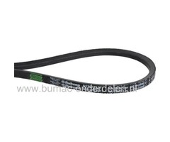 V snaar Rijaandrijving voor Snapper, Simplicity Zitmaaier, Aandrijfsnaar voor Wielen Zitmaaier onderdeel, oa Regent, ELT1840RD, ELT2040RD, ELT2440RD, ELT2440RDF tuintrekkers