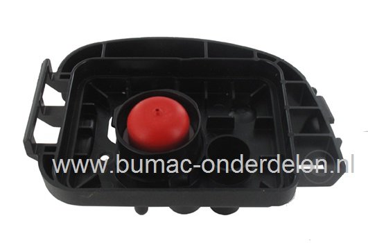 Luchtfilterplaat voor Briggs & Stratton Spirit Motor 450 Serie op Grasmachine Grasmaaier Gazonmaaier Luchtfilterhuis met Primer, 08P502
