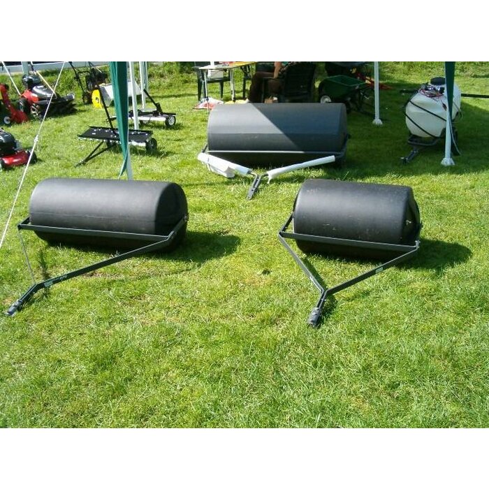 Grasrol - Tuinwals - Gazonrol Werkbreedte 124 Cm achter Zitmaaier - Frontmaaier of Tuintrekker Degelijke Gazonwals door de Polyethylenen Rol