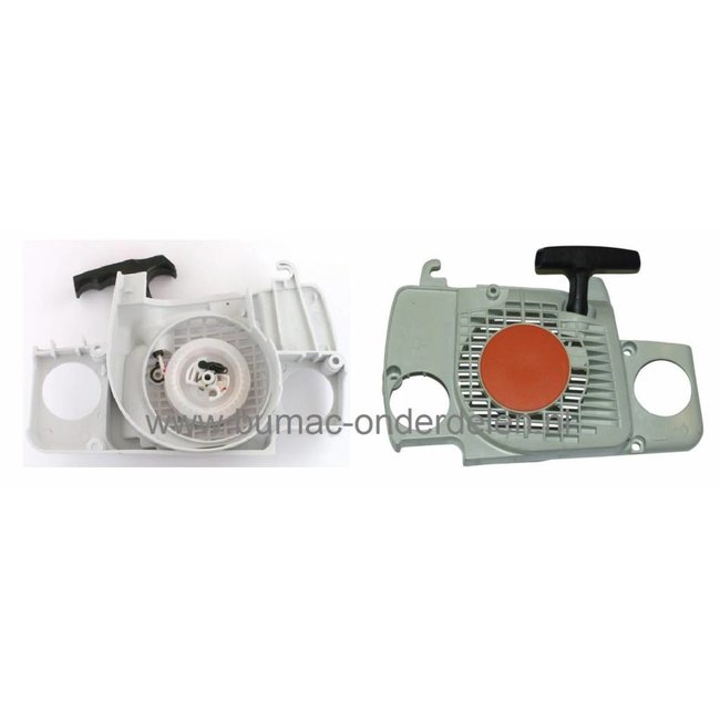 Handstarter voor Stihl 017 - 018 - MS170 - MS180, Kettingzaag - Motorzaag, Hand Starter Compleet, onderdeel,  MS 170 - MS 180