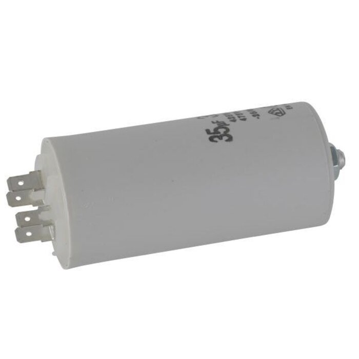 Condensator 35 µF voor Elektromotor Hakselaar Hogedrukreiniger Waterpomp, Generator, Aggregaat, Krachtmotor, Honda, Yanmar