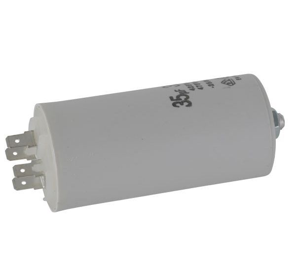 Condensator 35 µF voor Elektromotor Hakselaar Hogedrukreiniger Waterpomp, Generator, Aggregaat, Krachtmotor, Honda, Yanmar