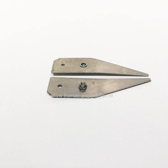 Bovenste Mes 90 mm voor Alko, Solo Robot Grasmaaiers, Robotmaaiers, Maairobots Robolinho 1100, 3100, 4100, onderdeel, maaimes