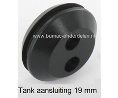 Doorvoerrubber voor SOLO 2-Takt Machines, Tank Rubber Solo, Kettingzaag - Motorzaag, Bosmaaier - Trimmer - Strimmer - Bladblazer - Heggenschaar - enz