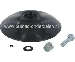 Onderschotel - Steunschijf voor Stiga - CastelGarden - Mountfield en Alpina Bosmaaier - Bermmaaier - Strimmer 21, 25, 28, 28D, 34F, 40F, 52, 52D, 52F