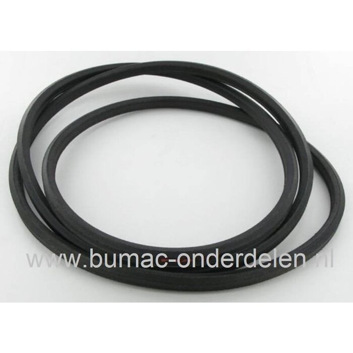 Zeskantsnaar AA109 voor maaidek aandrijving Stihl - Viking - Emak zitmaaier - frontmaaier - tuintrekker, MT6127ZL, MT6127KL, MT6127ZLKL, MT61120ZL, MT61120, MT61120C, zeskantriem, aandrijfriem, MT6127 ZL, MT6127 KL, MT6112.0ZL, MT61120C, onderdeel