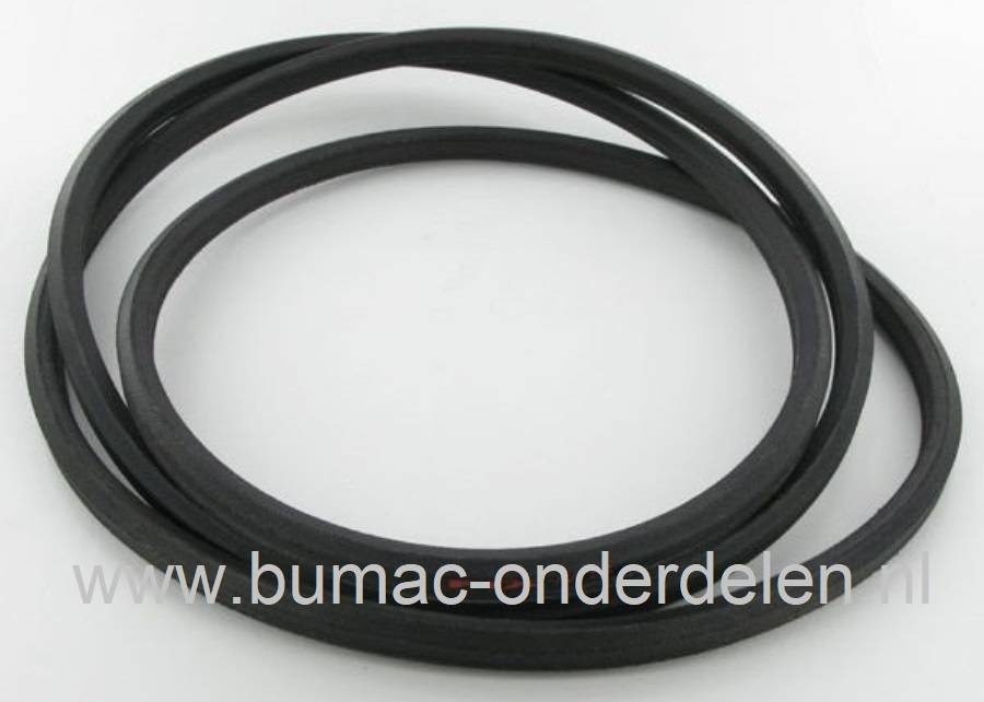 Zeskantsnaar AA109 voor maaidek aandrijving Stihl - Viking - Emak zitmaaier - frontmaaier - tuintrekker, MT6127ZL, MT6127KL, MT6127ZLKL, MT61120ZL, MT61120, MT61120C, zeskantriem, aandrijfriem, MT6127 ZL, MT6127 KL, MT6112.0ZL, MT61120C, onderdeel