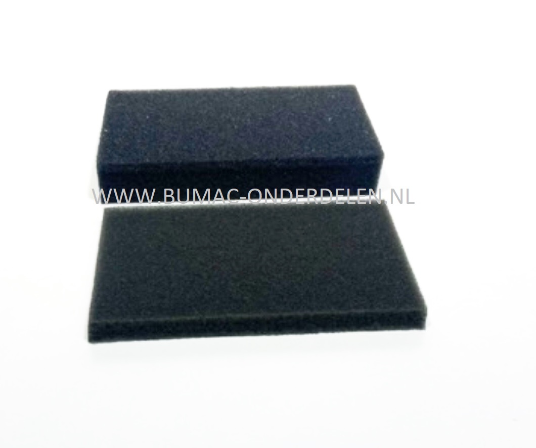 Luchtfilter voor Dolmar - Makita - Robin G2800IS, G3200IS,  RG2800IS, RG3200IS, generator, aggregaat, schuimfilter, onderdeel