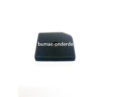 Luchtfilter voor  Loncin motoren LC2000i, LC148F op Grasmaaier, Trilplaat, Generator, Kooimaaier, Houtversnipperaar, Waterpomp, Compressor, Bladblazer, Verticuteermachine, Veegmachine, Kantensnijder, Schuimfilter, filter, LC 2000 I, LC 148 F, onderdeel