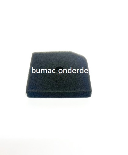 Luchtfilter voor  Loncin motoren LC2000i, LC148F op Grasmaaier, Trilplaat, Generator, Kooimaaier, Houtversnipperaar, Waterpomp, Compressor, Bladblazer, Verticuteermachine, Veegmachine, Kantensnijder, Schuimfilter, filter, LC 2000 I, LC 148 F, onderdeel