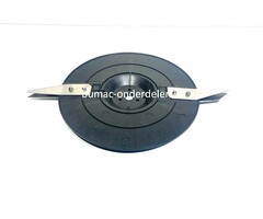 Messenschijf 280 mm Alko Robolinho 100 Solo robot grasmaaier - robomaaiers - maairobot, onderdeel, messen schijf