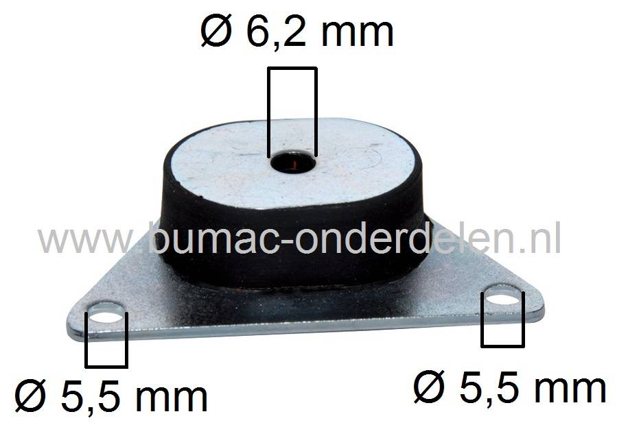Trillingsdemper STIHL 045 en 056 Kettingzaag - Motorzaag, Stihl Ophangrubber - Vibratie Demper