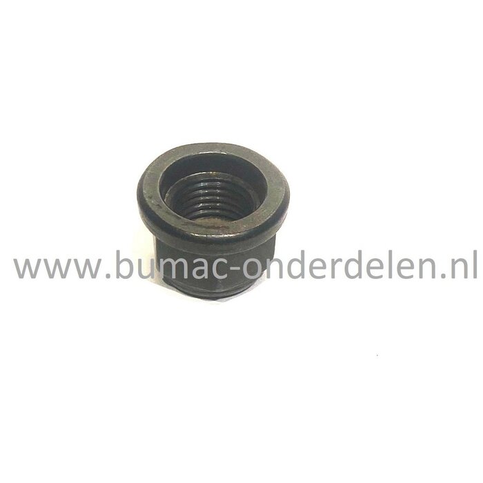 Moer M14x1,5 met Linkse draad voor Stihl bosmaaier FS360, FS410, FS420, FS500, FS510, FS550, FS560, onderdeel, FS 360, FS 410, FS 420, FS 500, FS 510, FS 550, FS 560