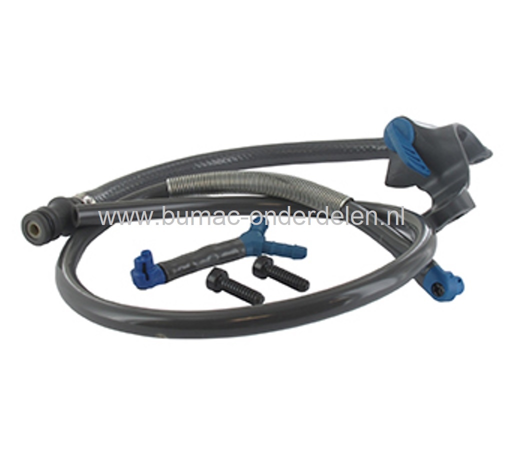 Waterslangset voor Husqvarna - Partner K760, K960, K1260 Bandenzaag - Motorslijper - Doorslijper - Doorslijpmachine, onderdeel, K 760, K 960, K 1260 Aanbouw Set,  onderdeel