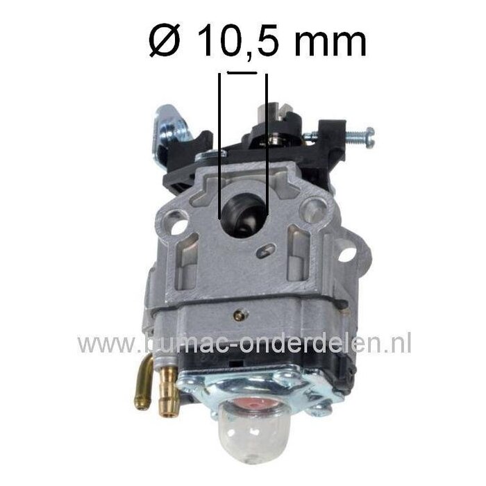 Carburateur voor Stiga, Castelgarden, Mountfield, Alpina SB250D, ST250J, TB250J Alpina. Mountfield, Castelgarden